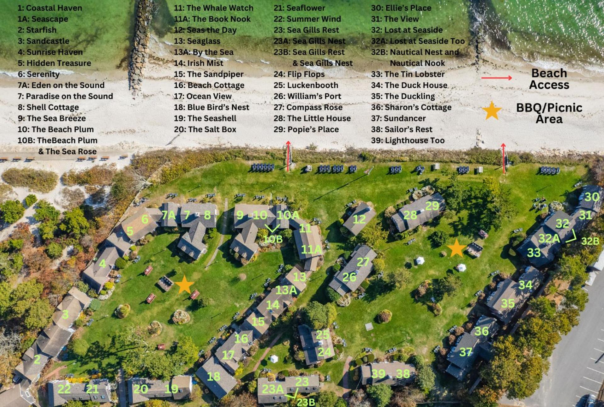 Seaside Cottages - Cottage 32A - Seaside Too South Yarmouth Εξωτερικό φωτογραφία